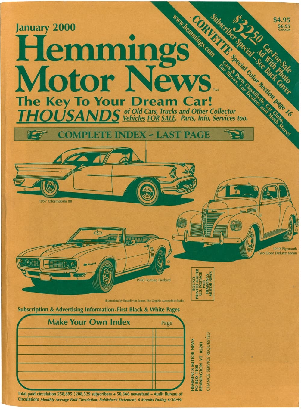 Hemmings Motor News sponsor